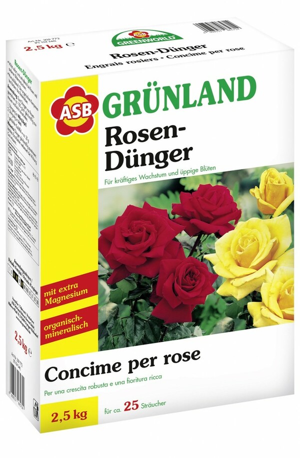 Bild 1 von ASB Greenworld Spezial-Rosendünger 2,5kg