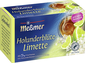 Meßmer Holunderblüte-Limette Tee 20ST 50G