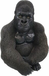 Dekofigur Gorilla klein 40 x 29 x 20 cm