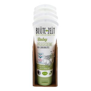 BLÜTE-ZEIT BABY Pflegecreme Bio-Lindenblüte 75 ml, 4er Pack
