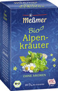 Bild 1 von Meßmer Bio Tee Alpenkräuter 20x 2 g