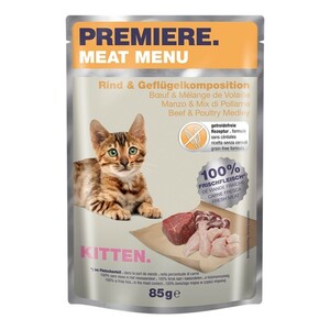 PREMIERE Meat Menu Kitten 12x85g