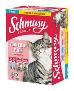 Schmusy Ragout Vorteilspack Sauce 12x100g