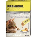 Bild 1 von PREMIERE MyJelly Huhn,Käse&Katzengras 6x10g