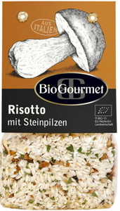 Bio Gourmet Risotto mit Steinpilzen 250G