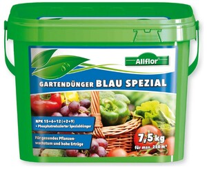 Allflor Gartendünger Blau Spezial 7,5kg 15+6+12