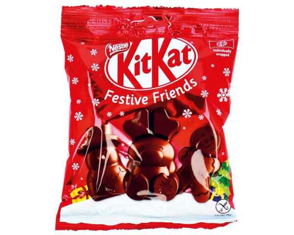Bild 1 von KitKat Schokolade Festive Friends