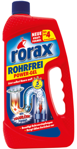 Rorax Rohrfrei Power Gel Rohrreiniger 1 ltr