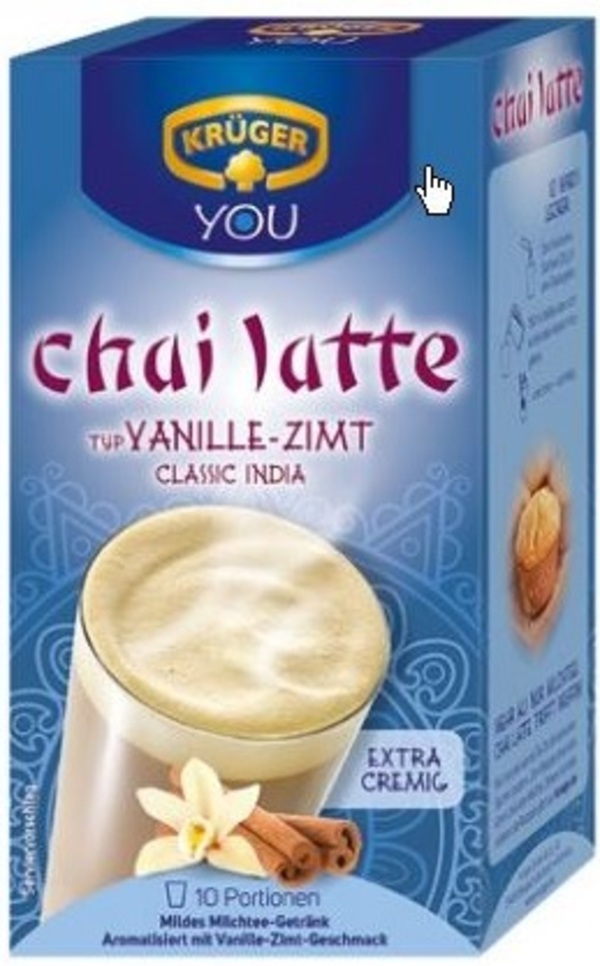 Bild 1 von Krüger Chai Latte Classic India Typ Vanille-Zimt 10ST 250G