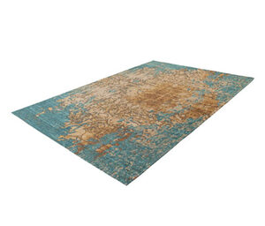 Kurzflorteppich »Primavera 725«, sand/blau, ca. 160 x 230 cm