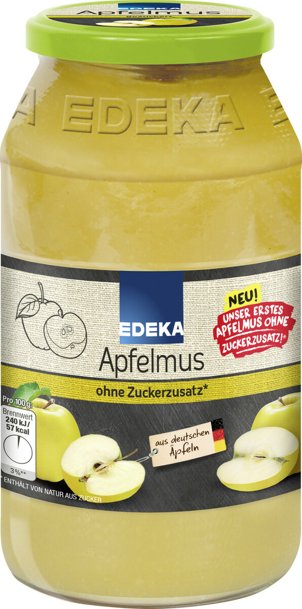 EDEKA Apfelmus ohne Zuckerzusatz 710G von Edeka24 für 1,89 € ansehen!