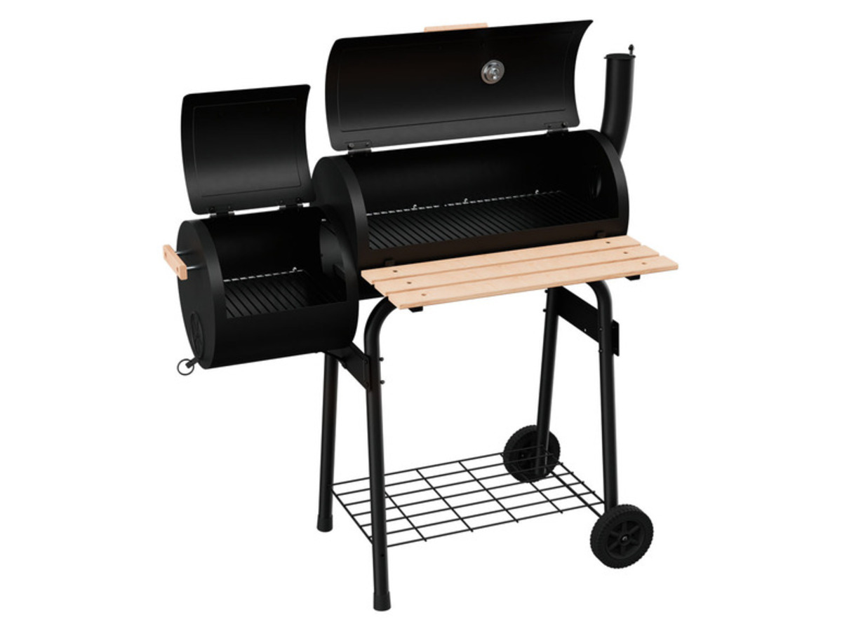 Bild 3 von GRILLMEISTER Holzkohle-Smokergrill »GMS 92 A1«, mit separater Brennkammer