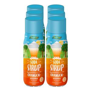 Stardrink Soda Sirup Orange 0,5 Liter, 6er Pack
