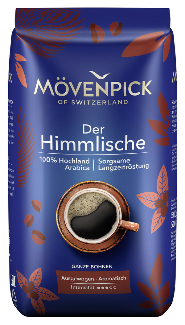 Mövenpick Der Himmlische Kaffee ganze Bohnen 500 g von Edeka24 für 7,99 ...