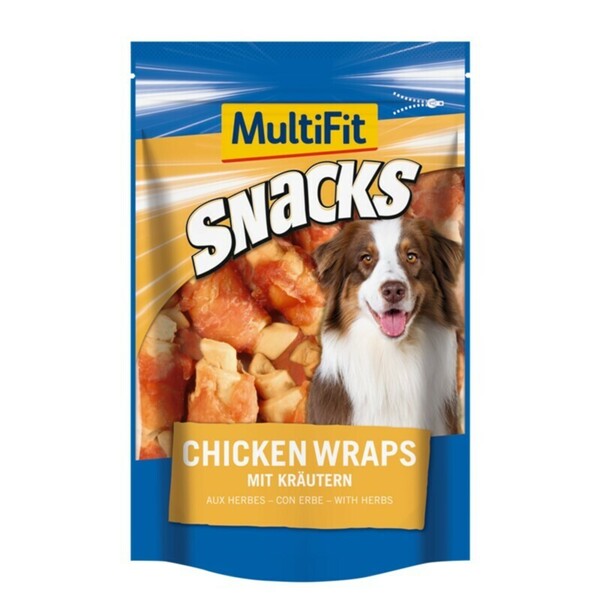 Bild 1 von MultiFit Snacks Chicken Wraps 2x140g