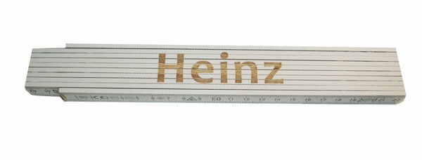 Bild 1 von Zollstock Heinz 2 m, weiß
