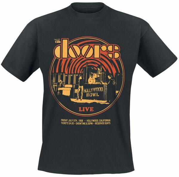 Bild 1 von The Doors Warp T-Shirt schwarz