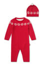 Bild 1 von C&A Baby-Outfit-2 teilig-gepunktet, Rot, Größe: 56