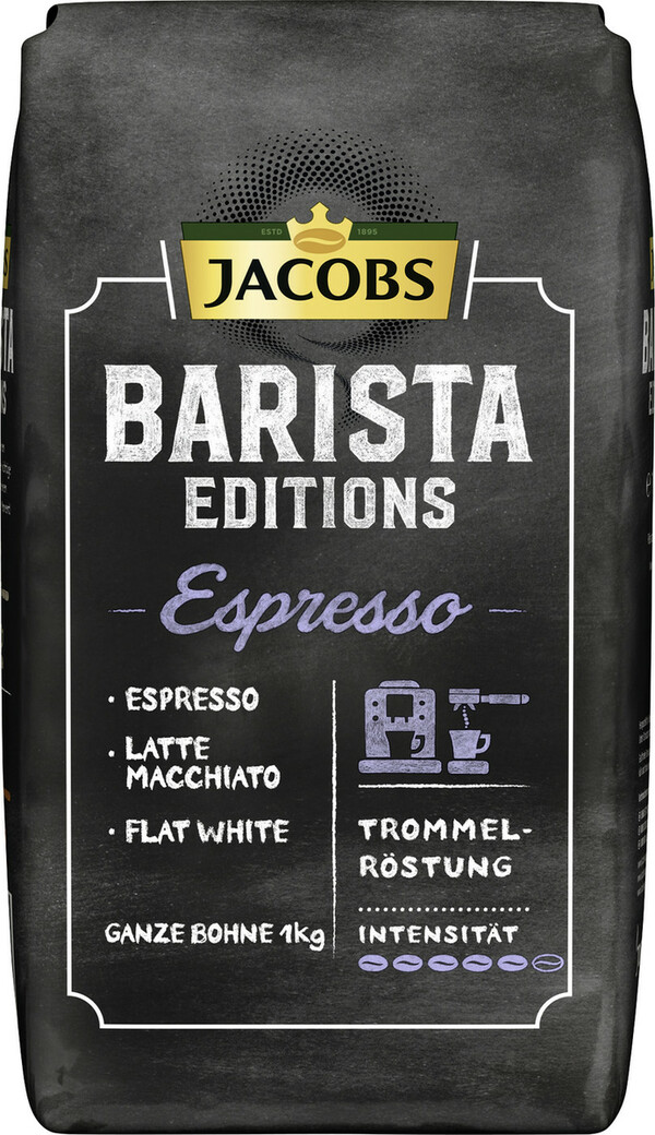 Bild 1 von Jacobs Barista Editions Espresso ganze Bohne 1 kg