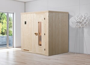 Weka Element-Sauna HALMSTAD 1
, 
mit Holztür