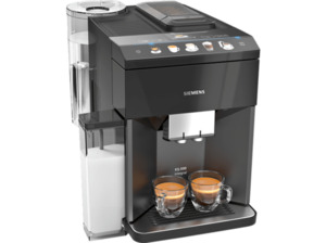 SIEMENS TQ505D09 EQ.500 integral, Kaffeevollautomat, 1.7 Liter Wassertank, 15 bar, Saphirschwarz metallic/Klavierlack Schwarz