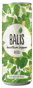 Balis Basil Basilikum Ingwer Drink 0,25L