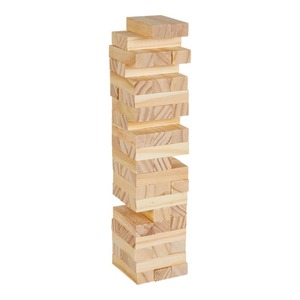 Noris Tip-Tower aus Holz, 54-teilig, ca. 7x7,5x54cm