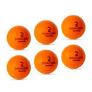 Bild 1 von Tischtennisbälle PPB 100 Silent 6 Stück Schaumstoff orange