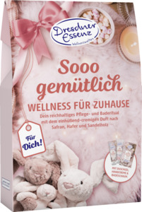 Dresdner Essenz Geschenkset Wellness für Zuhause Sooo Gemütlich