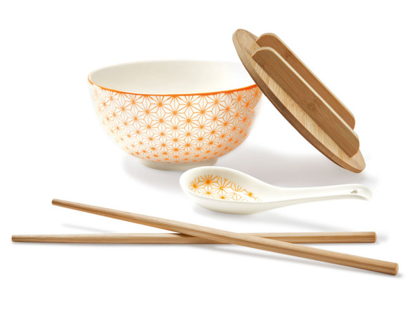 Bild 2 von ERNESTO Ramen-Set, mit Bambusdeckel, 5-teilig