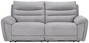 Sofa in Grau mit Relaxfunktion