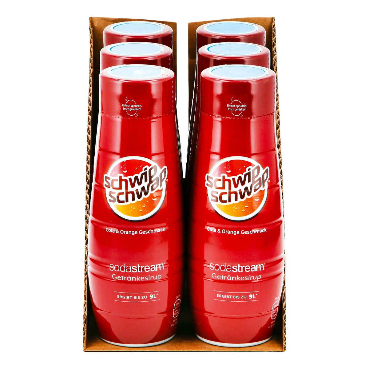 Bild 1 von Sodastream Sirup Schwip Schwap 0,44 Liter, 6er Pack