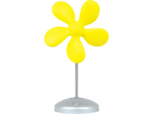 SONNENKÖNIG 10500741 Flower Fan Tischventilator Gelb (9 Watt)