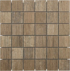 Feinsteinzeugmosaik Holzoptik
, 
Eiche hell, 29,8 x 29,8 x 1,0 cm, auf Netz