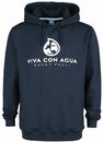 Bild 1 von Viva Con Agua Logo Hood Kapuzenpullover blau