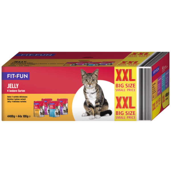 Bild 1 von fit+fun Jelly Multipack XXL 44x100g