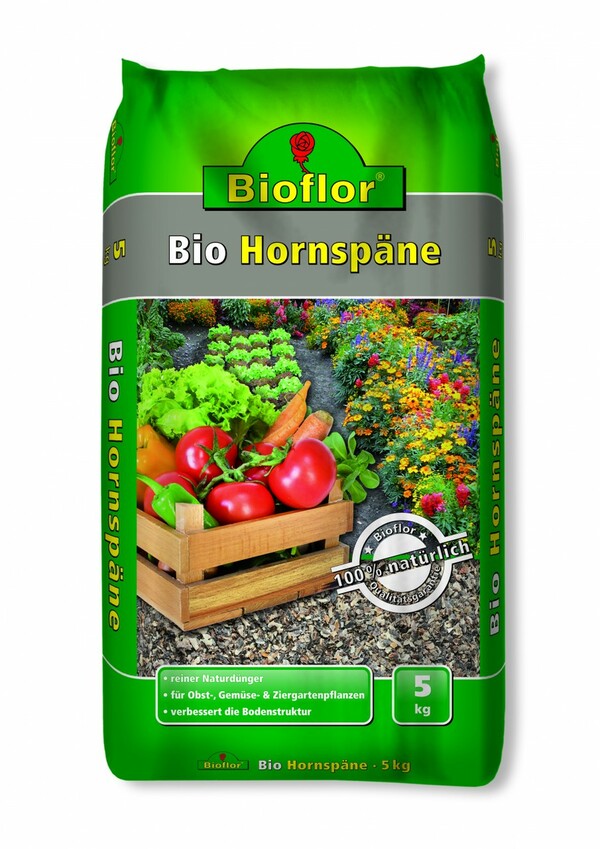 Bild 1 von Bioflor Hornspäne 5kg