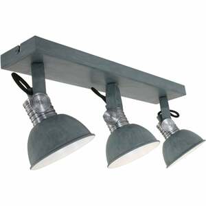 Steinhauer - LED Decken Lampe Wohn Zimmer Beleuchtung grau weiß Leuchte bewegliche Strahler 2134GR
