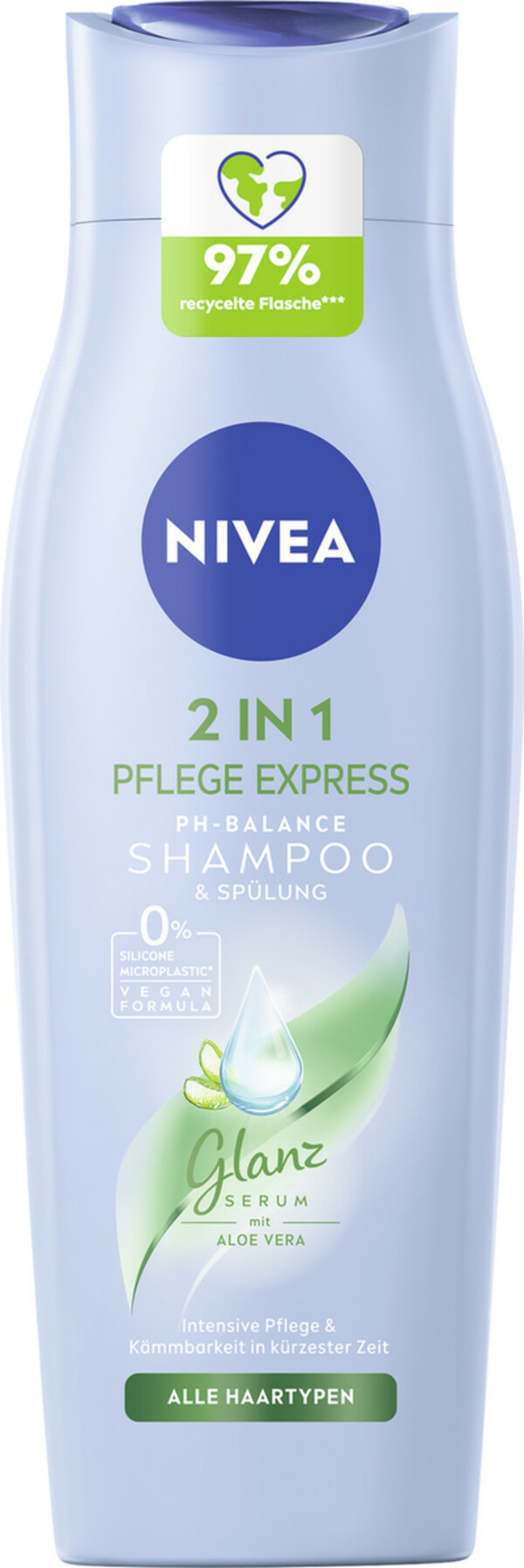 Bild 1 von Nivea 2in1 Pflege Express Shampoo & Spülung 250ML