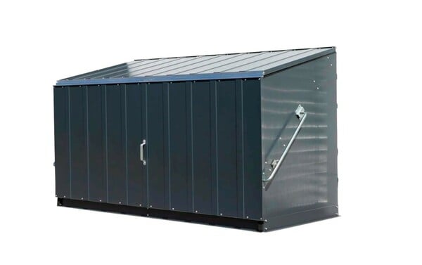 Bild 1 von Trimetals Aufbewahrungsbox Gerätebox Storeguard 194 x 112 x 88 cm, anthrazit