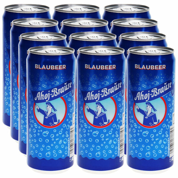 Bild 1 von Ahoj Brause Ahoj-Brause Blaubeere, 12er Pack (EINWEG) zzgl. Pfand