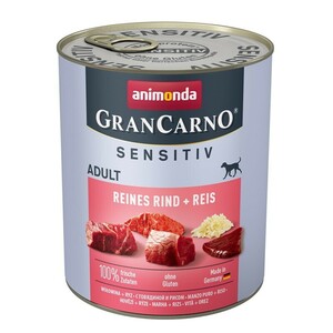 Animonda GranCarno Sensitiv 6x800g Rind & Reis