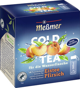 Meßmer Cold Tea Eistee Pfirsich 14ST 38,5G