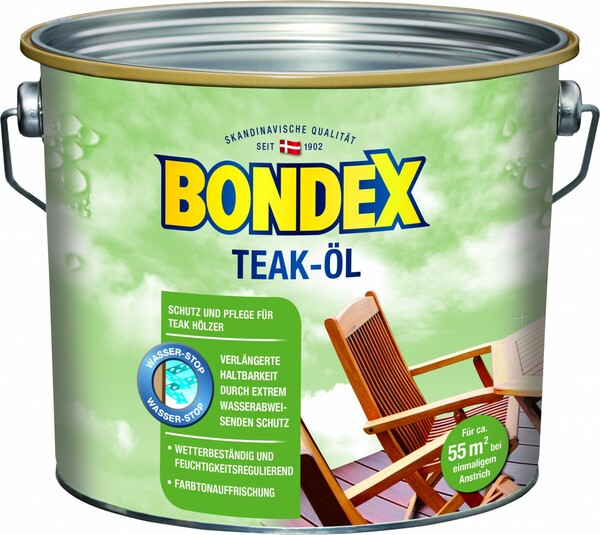 Bild 1 von Bondex Teak-Öl 3 l, 20% mehr Inhalt