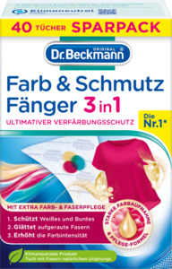 Dr. Beckmann 3in1 Farb- & Schmutzfänger Tücher