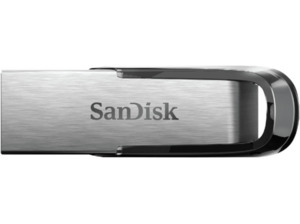 SANDISK Ultra Flair USB-Stick Schwarz/Silber