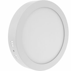Circular LED Panel 18W 220mm Downlight Oberfläche warm weiß - Bematik