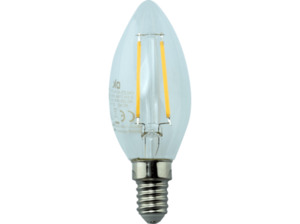 OK. OKLED-AE14-C35F-2.5W LED-Lampe E14 Warmweiß 250 Lumen