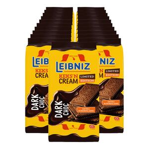 Leibniz Keks'n Cream Dark Choc 190 g, 21er Pack