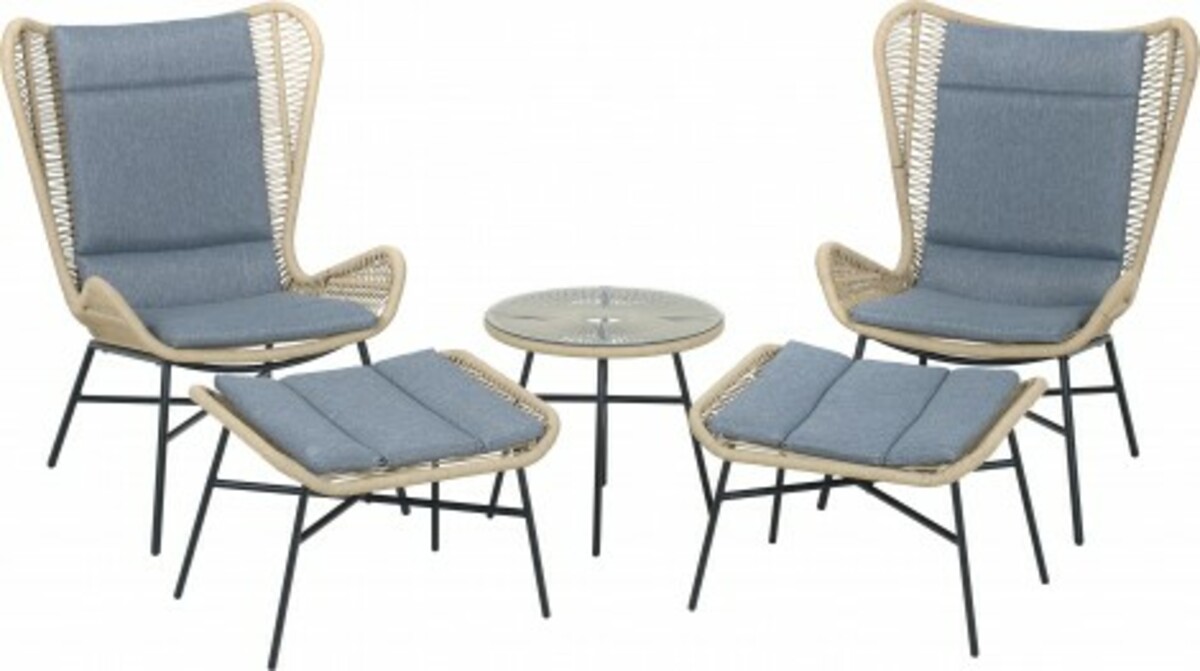 Bild 1 von TrendLine Balkonset Grazia inkl. Sitz- und Rückenkissen